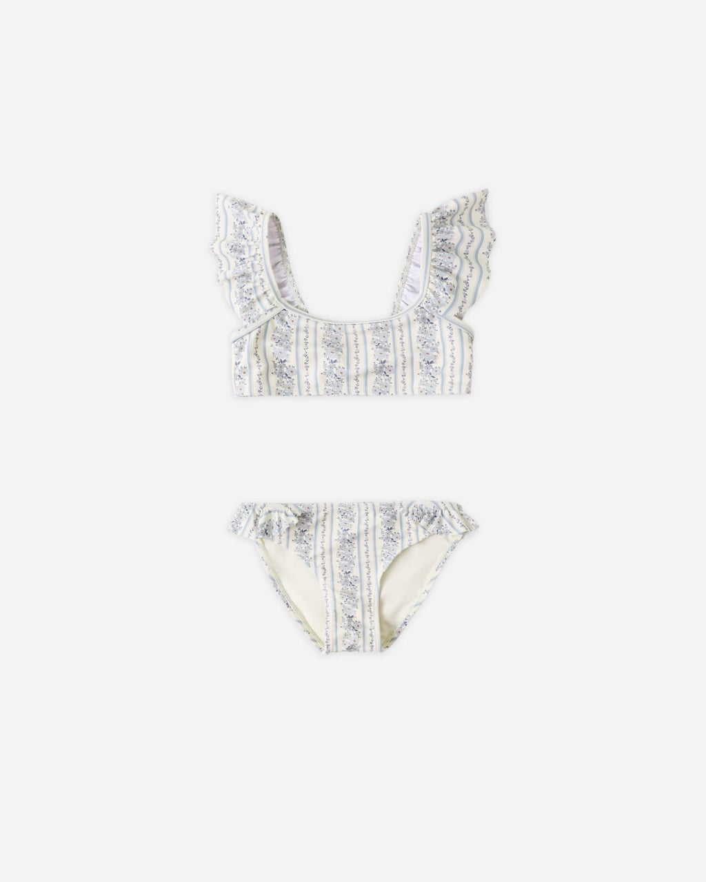 HANALEI TWO-PIECE || BLUE FLORAL
