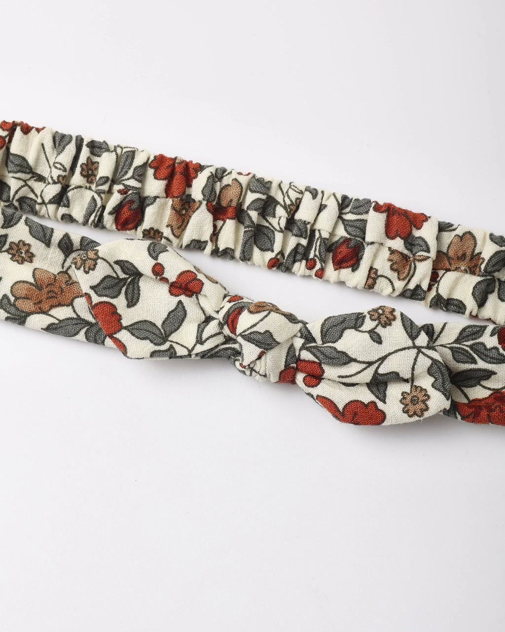 BABY BOW HEADBAND HOLIDAY FLORAL