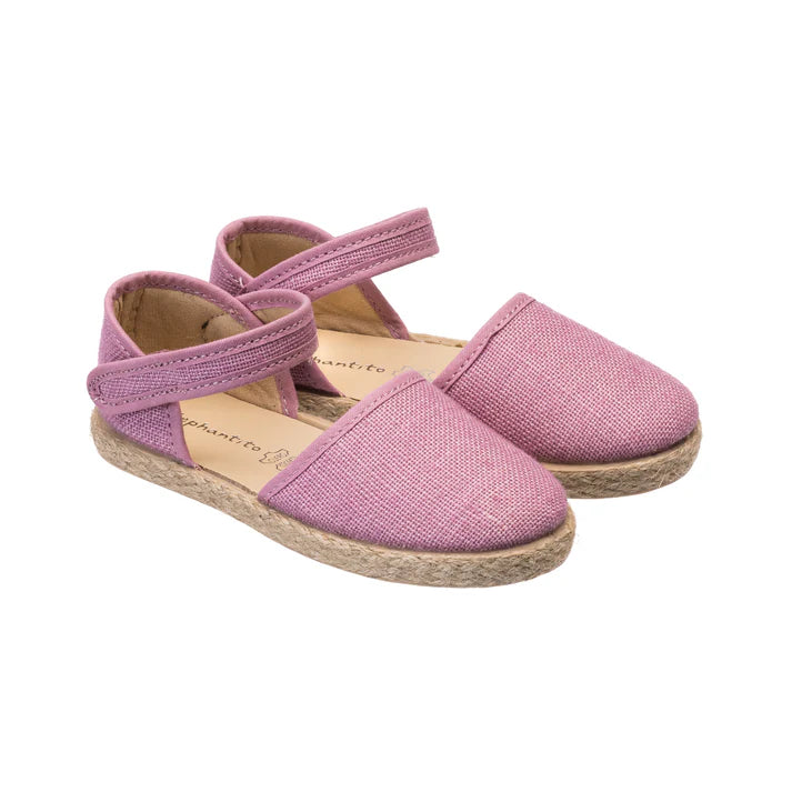 Linen Classic Espadrille Mauve