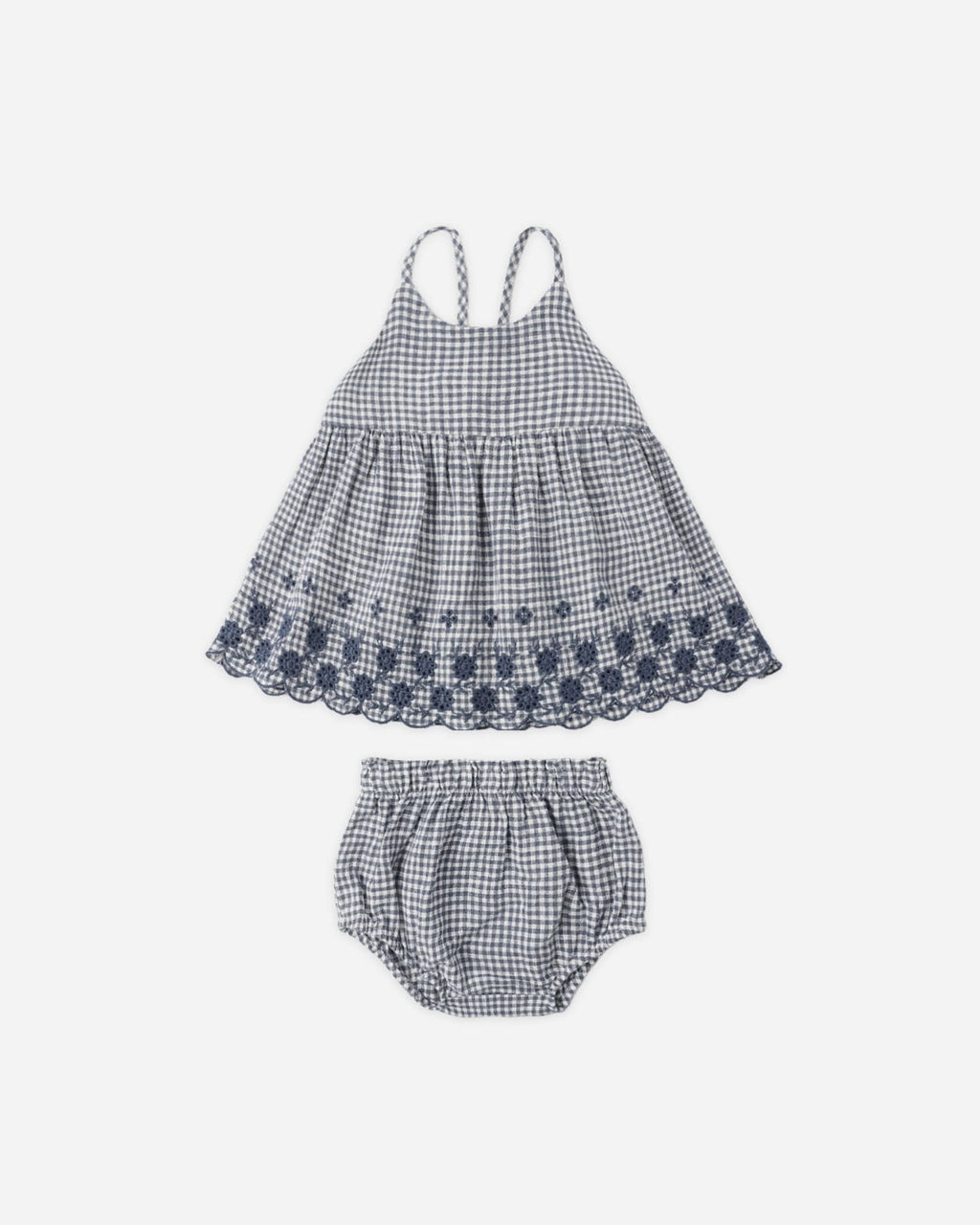 ZENNI SET || MARINE GINGHAM