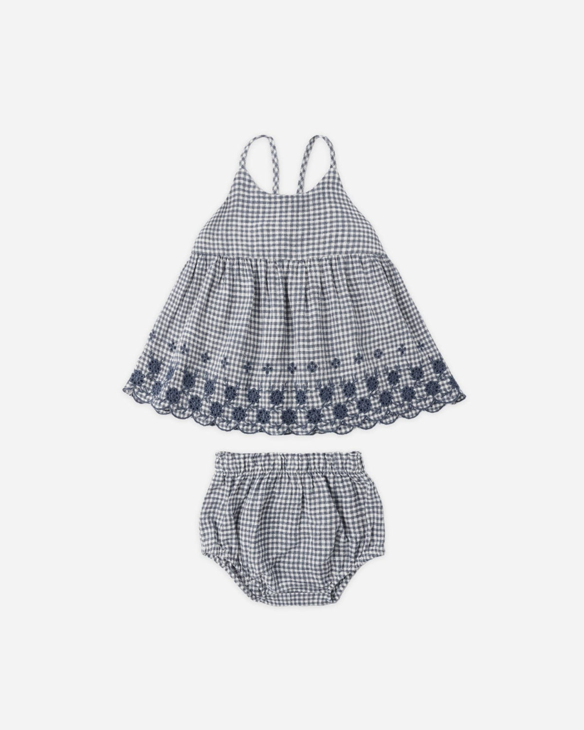 ZENNI SET || MARINE GINGHAM