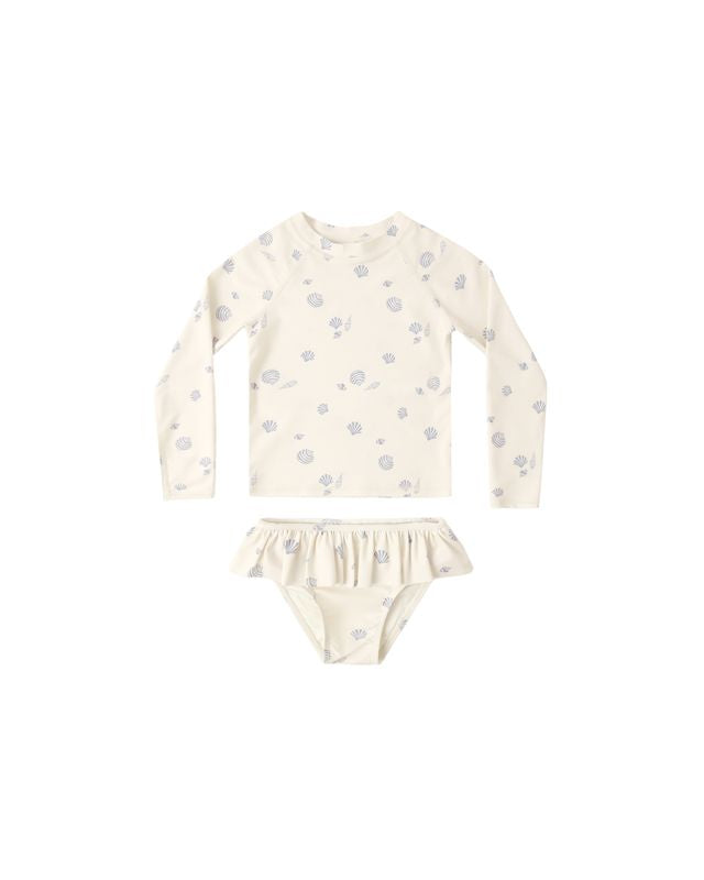 RASHGUARD GIRLS SET || SEASHELLS