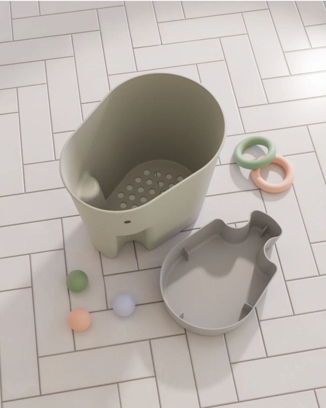 Ellie toy drying caddie