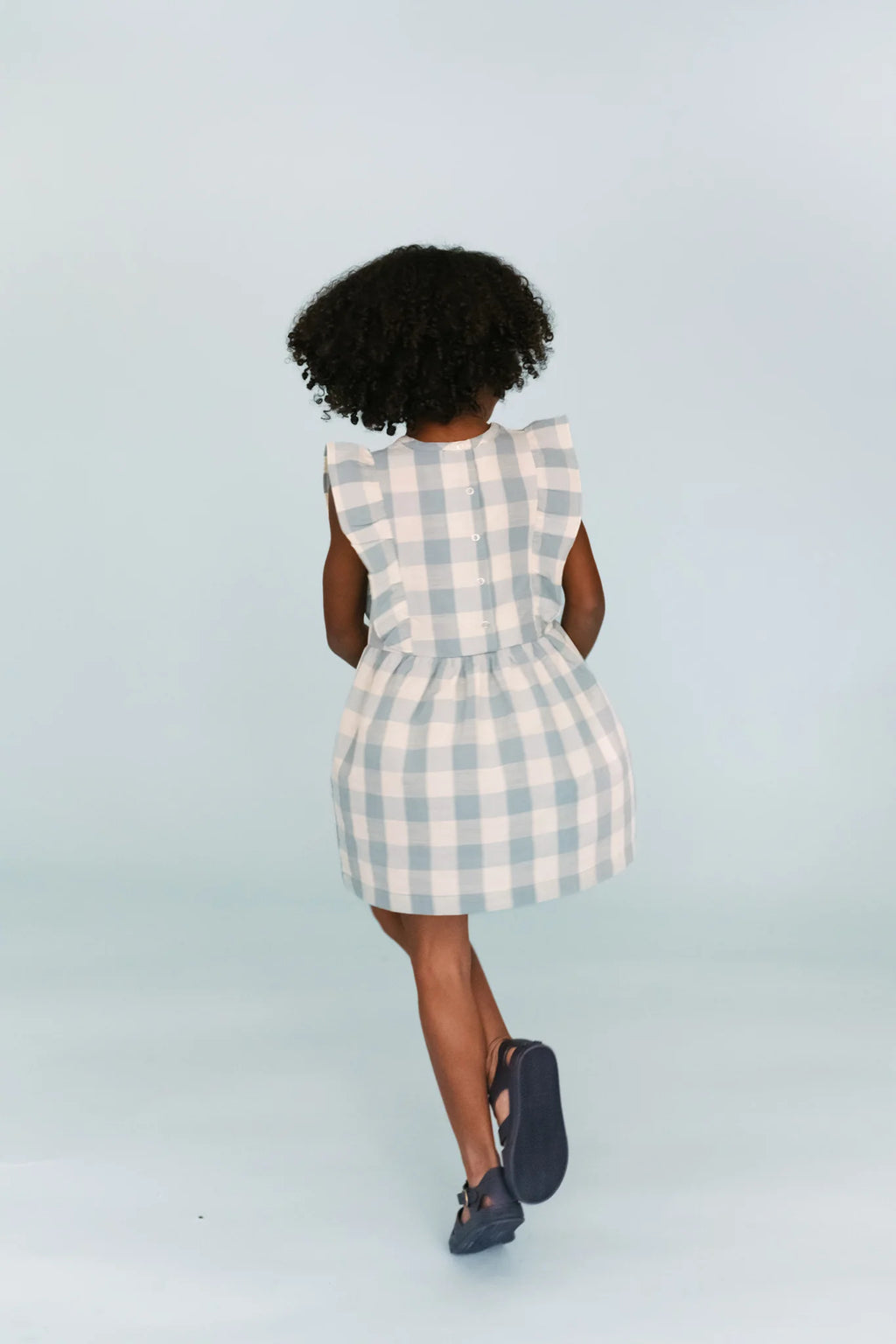 Checkmate Flutter Dress Pond
