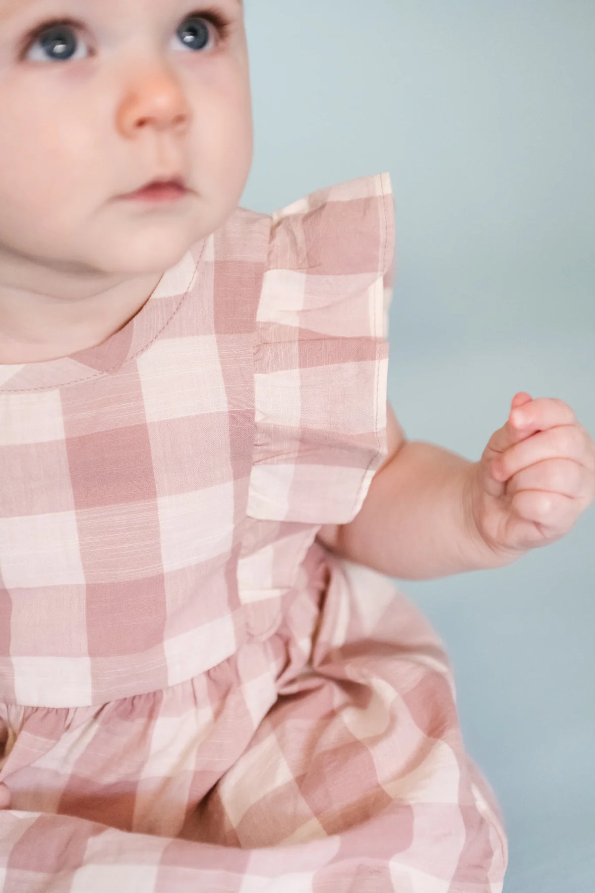Checkmate Flutter Dress Iris