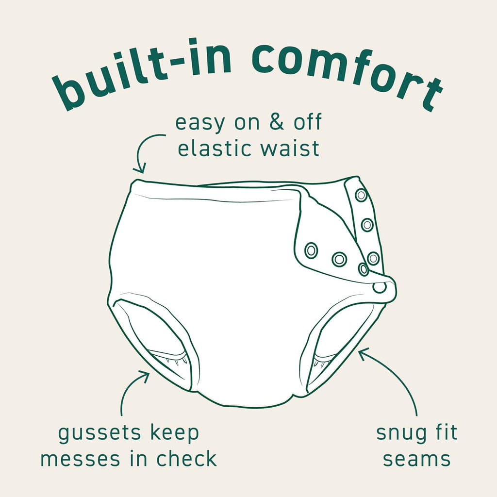 Eco Snap Swim Diaper-Coral