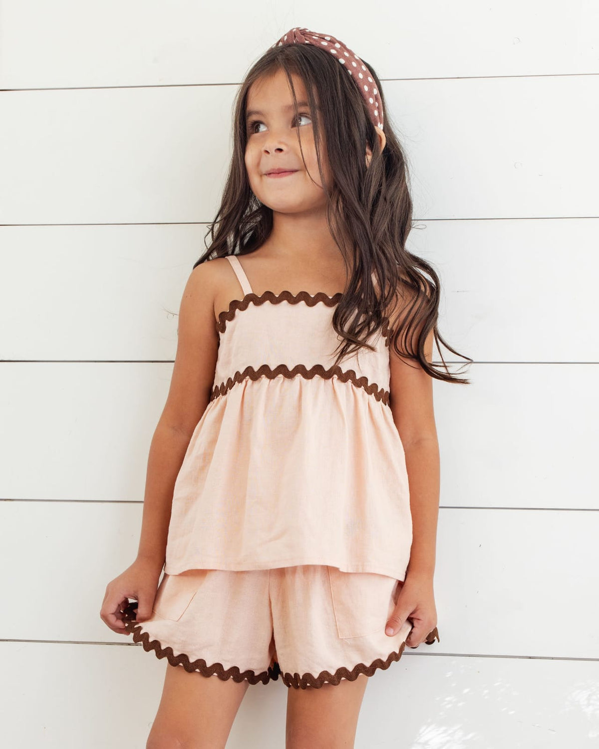RIC RAC SET || BLUSH
