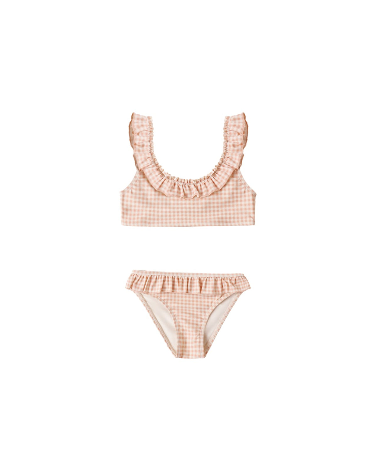 GIANA	BIKINI	||	PETAL	GINGHAM