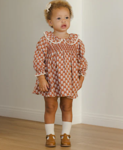 Callie Dress || Holiday Flower