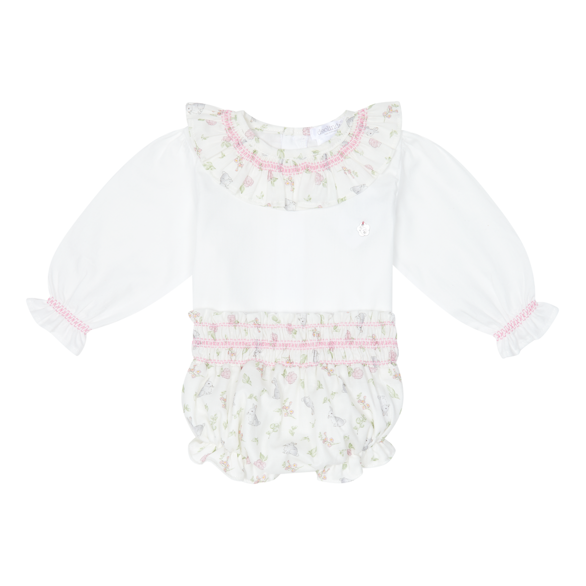 Bunnie Rabbit Print Jam Pants Set