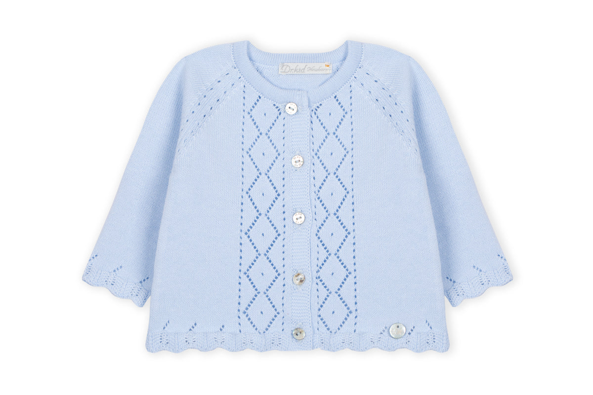 Cardigan Azul Bebé