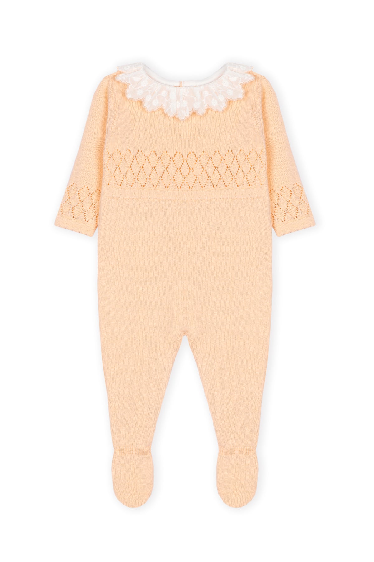 Newborn Babygrow Salmão Claro