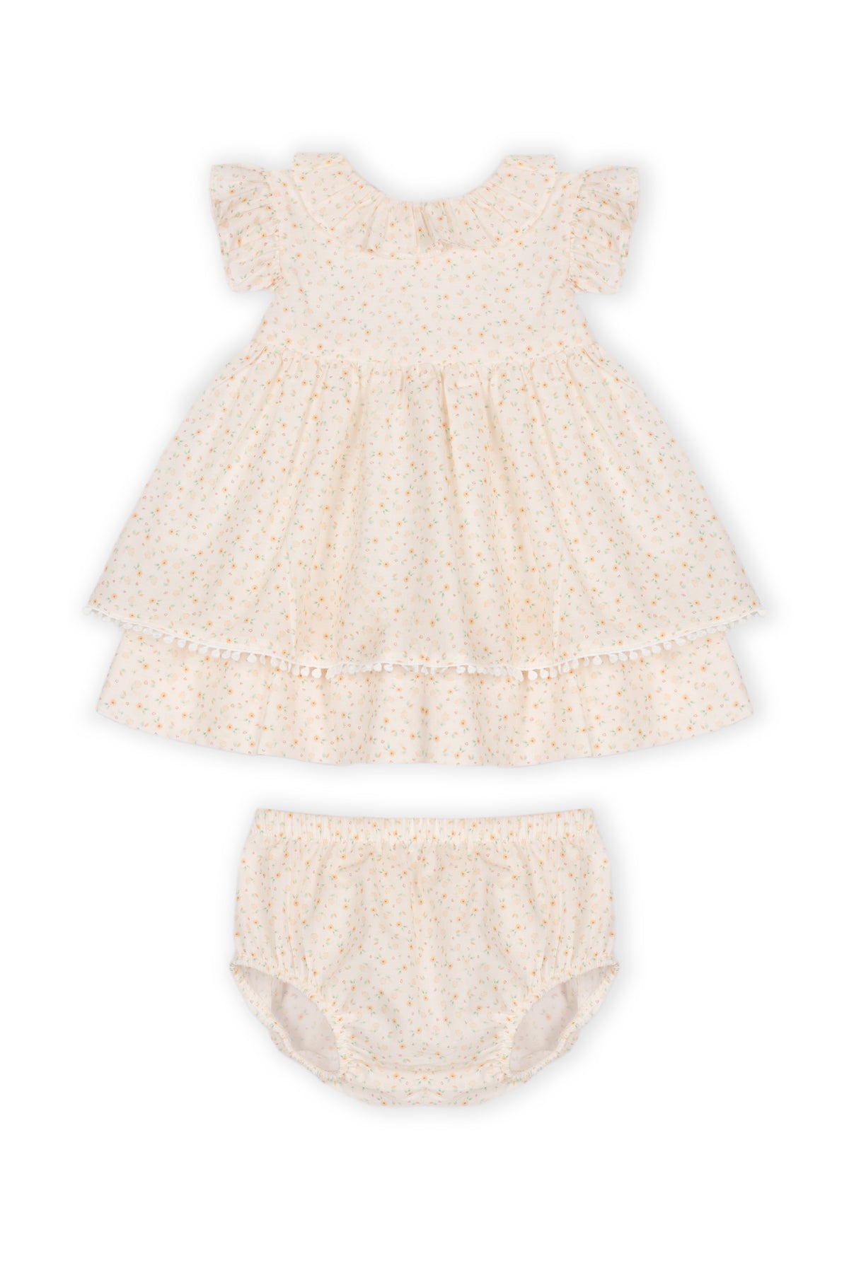 Baby dress with panties Salmão Claro