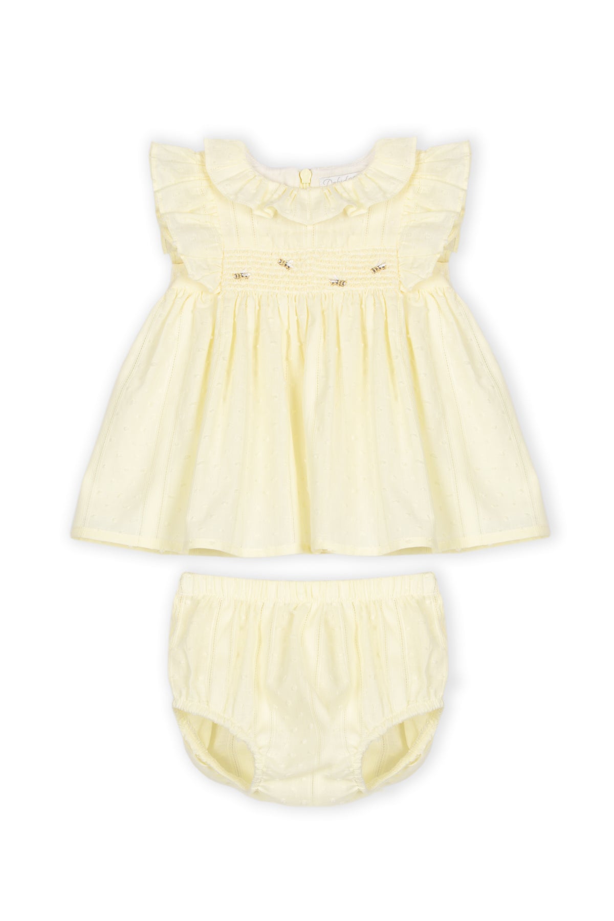 Baby dress with panties Amarelo