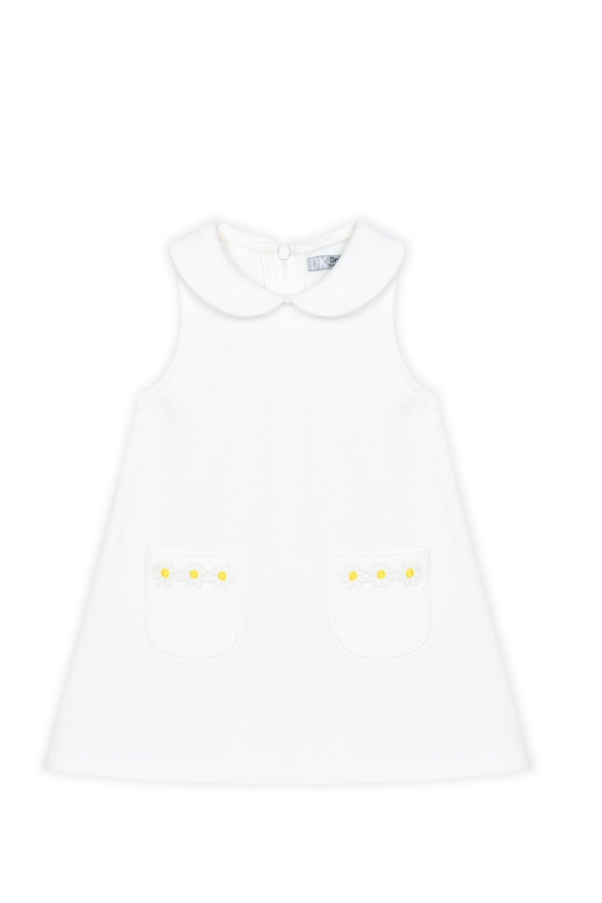 Girl Dress Meio Branco
