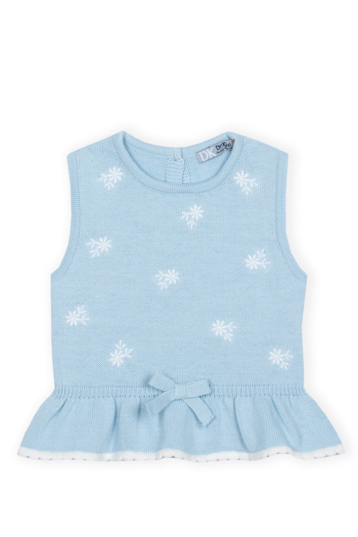 Girl Top Azul Medio