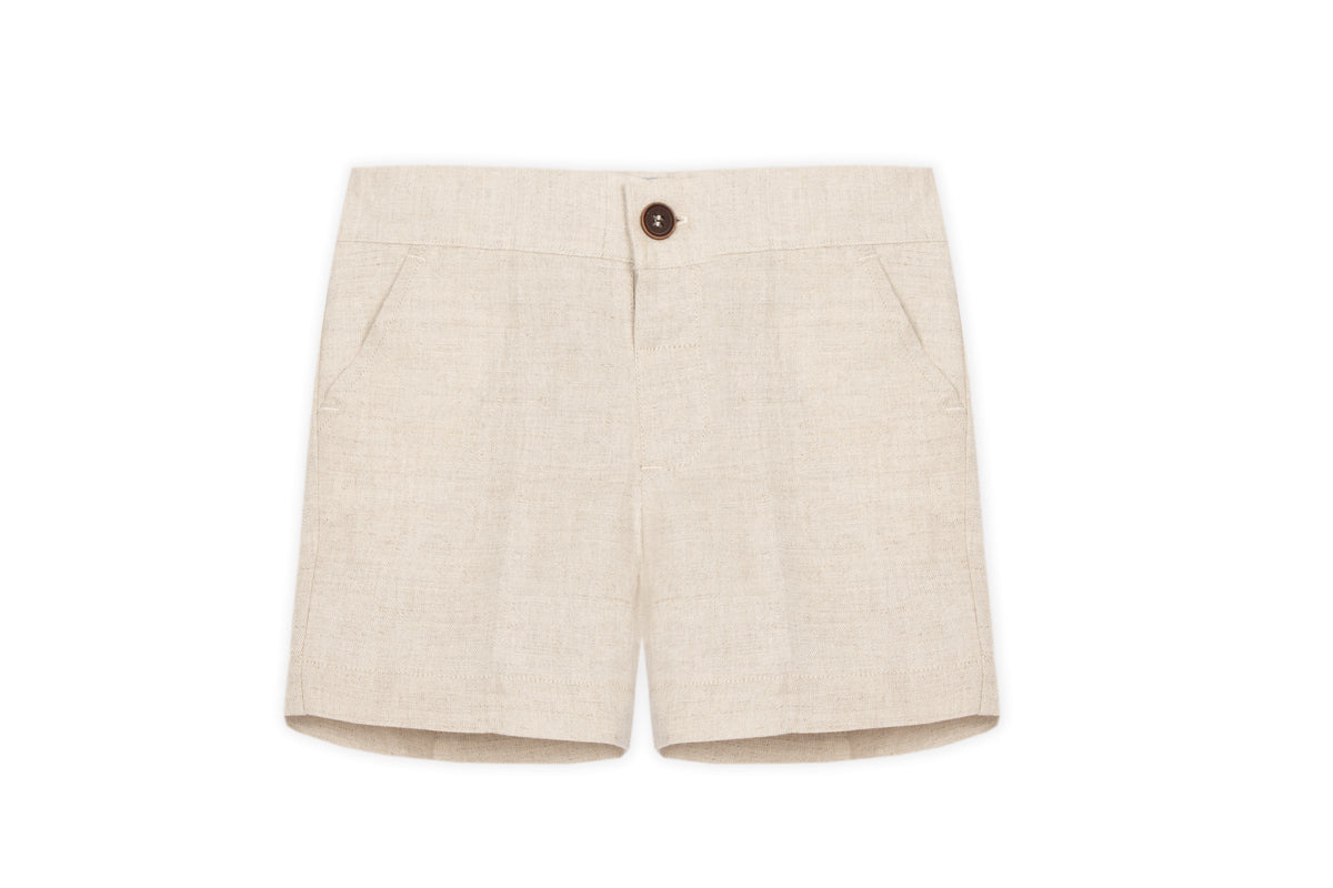 Boys Shorts Bege Mescla