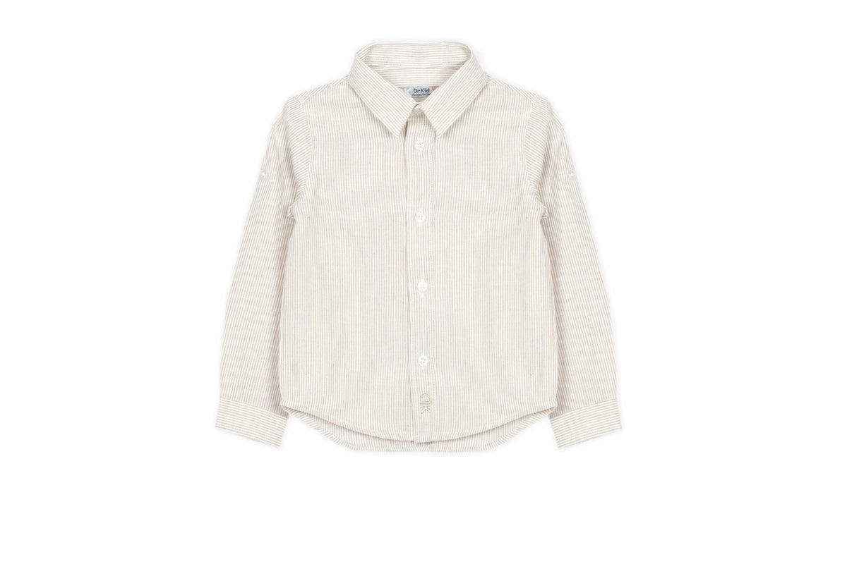 Boys Shirt Bege Mescla