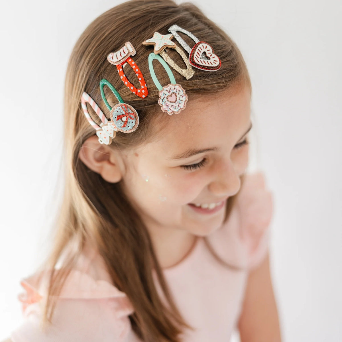 Baking Spirits Bright Cookie Hair Clip Set