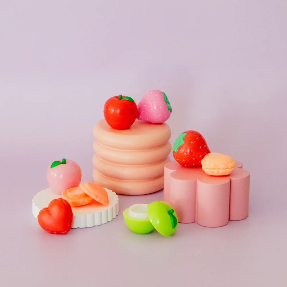 Strawberry Lip Balm Red