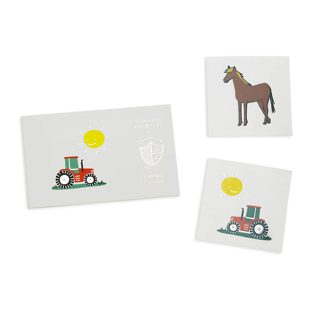 On the farm temporary  Tattoos