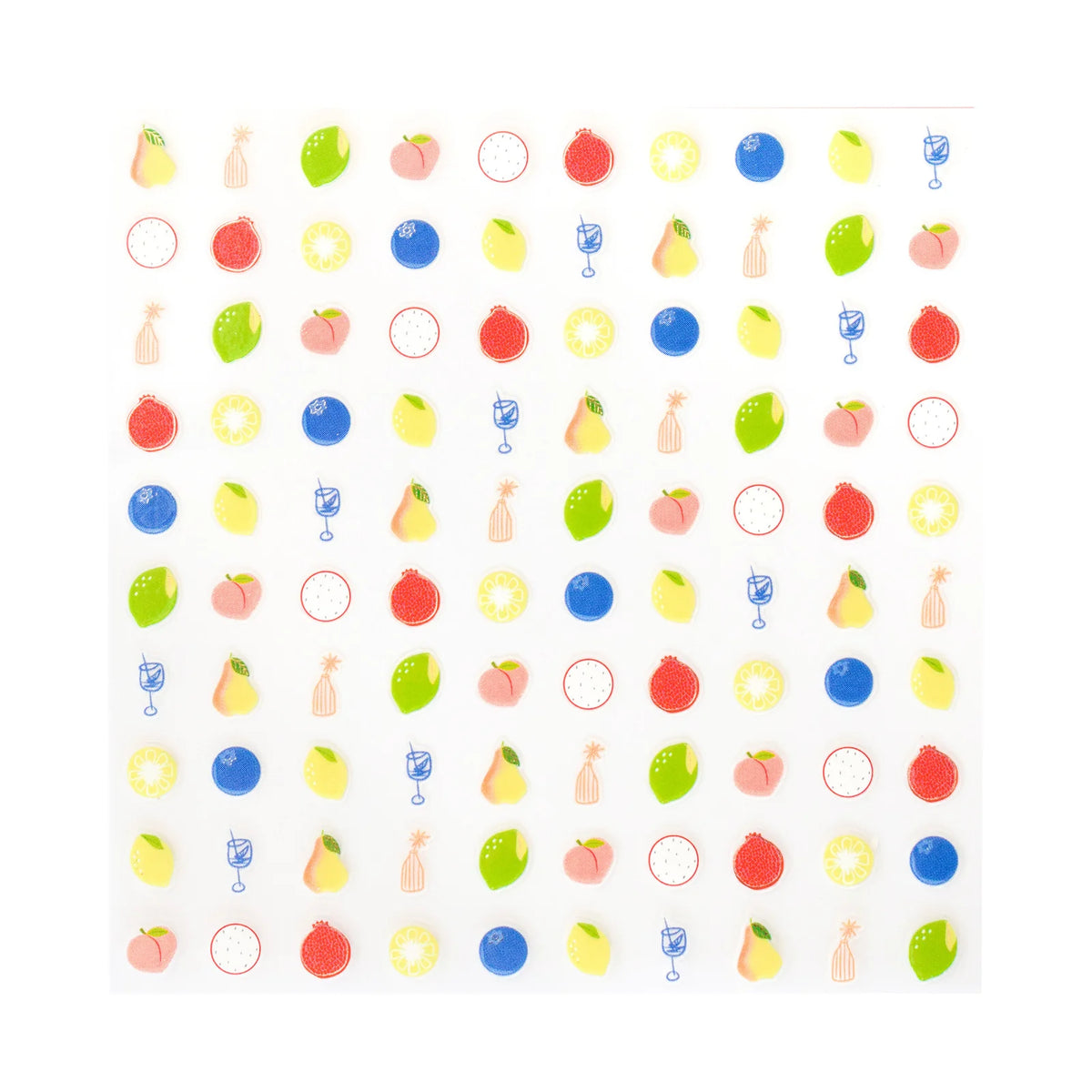 Le Dinner Fruit Nail Stickers