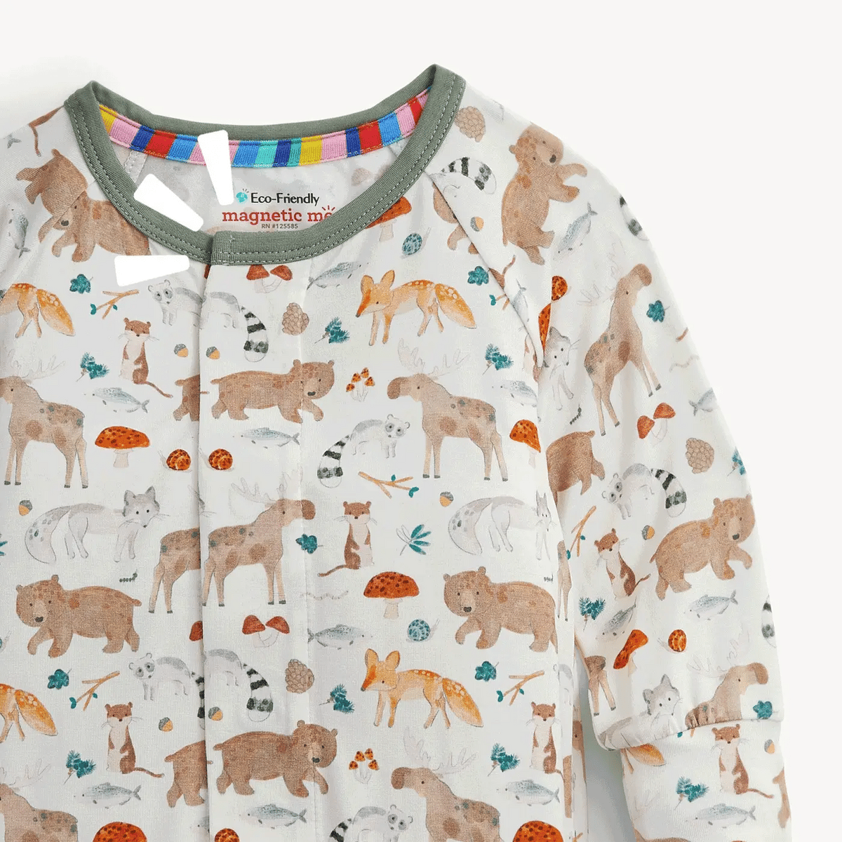 Wonderful Wildlife Modal Magnetic Convertible Coverall
