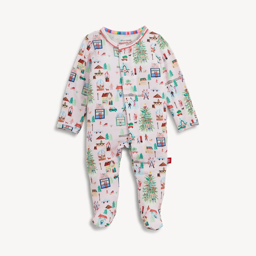 Winter Village Modal Magnetic Footie