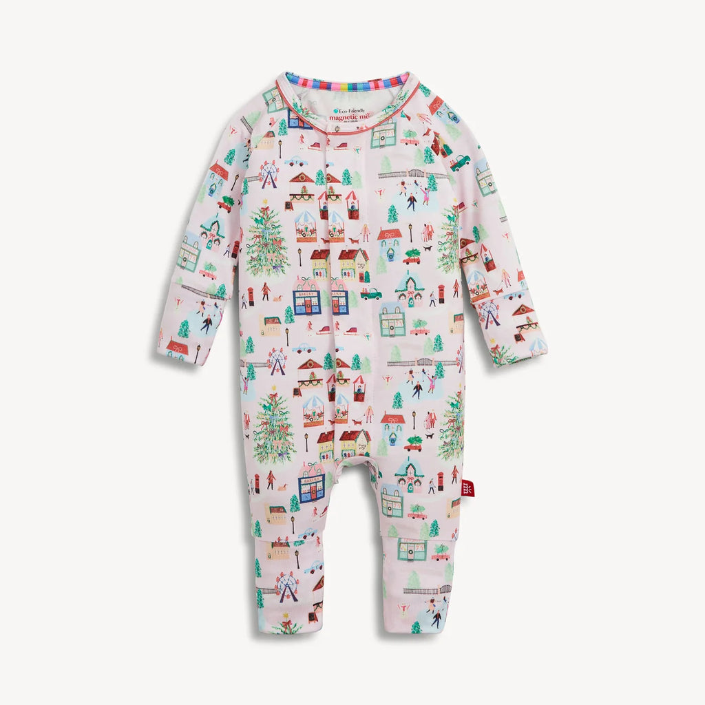 Winter Village Modal Magnetic Convertible Coverall
