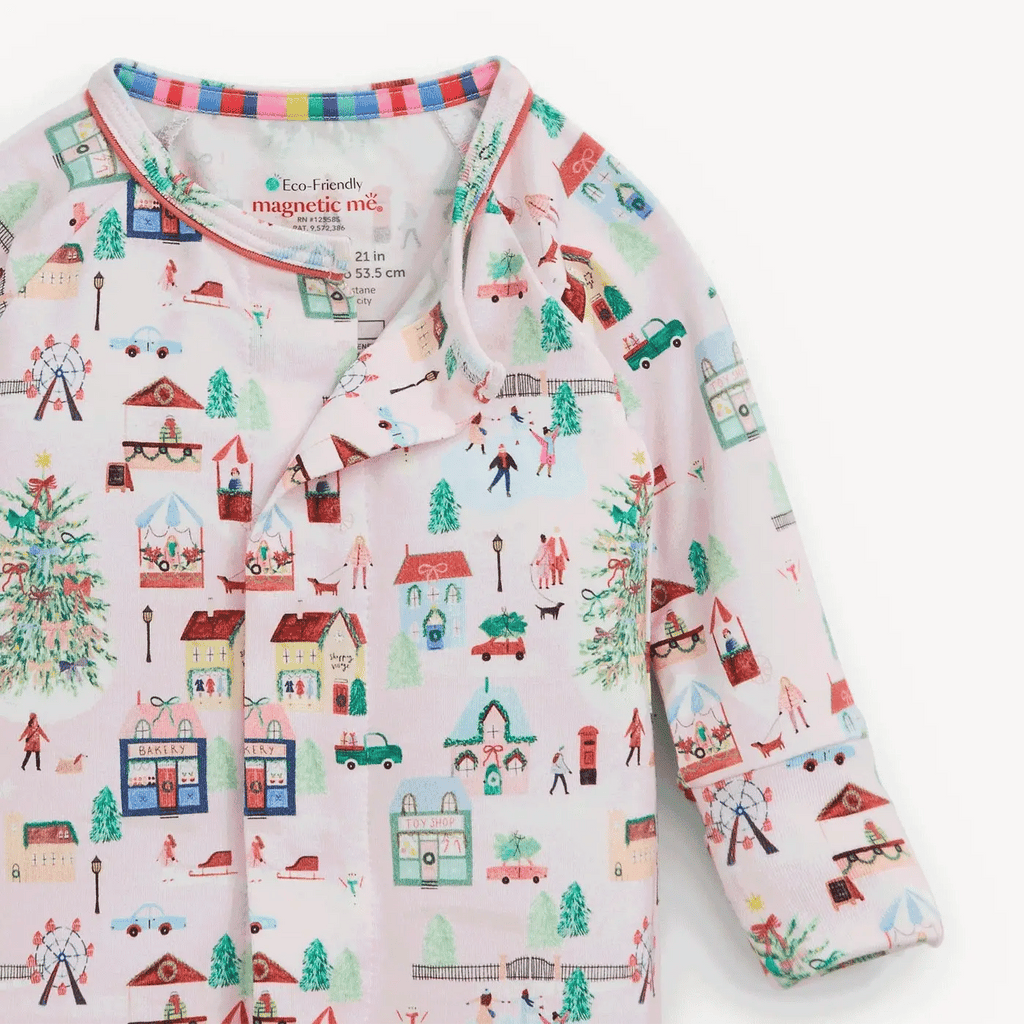 Winter Village Modal Magnetic Convertible Coverall
