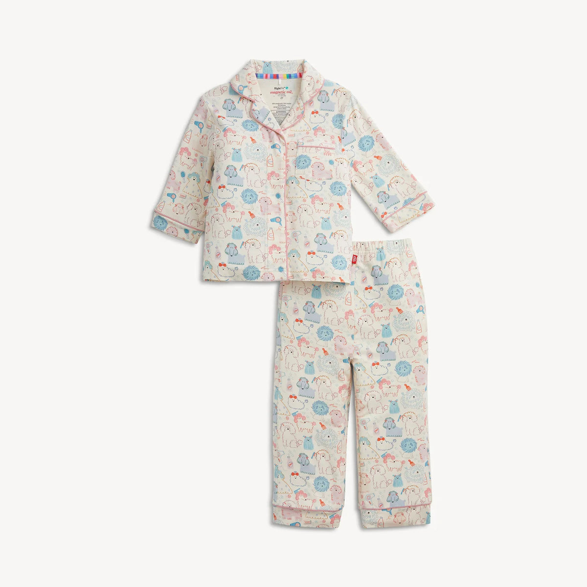 Poodle Pawlor RightFit™ Magnetic Classic with a Twist PJ Set