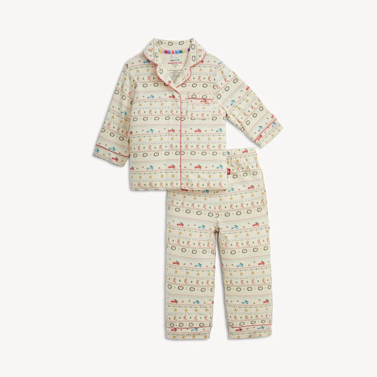 Traditional Christmas RightFit™ Magnetic Classic with a Twist PJ Set