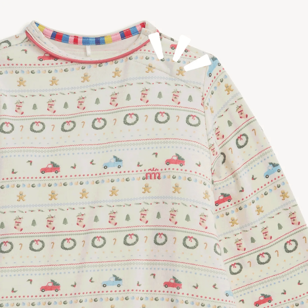 Traditional Christmas RightFit™ Magnetic Nightgown