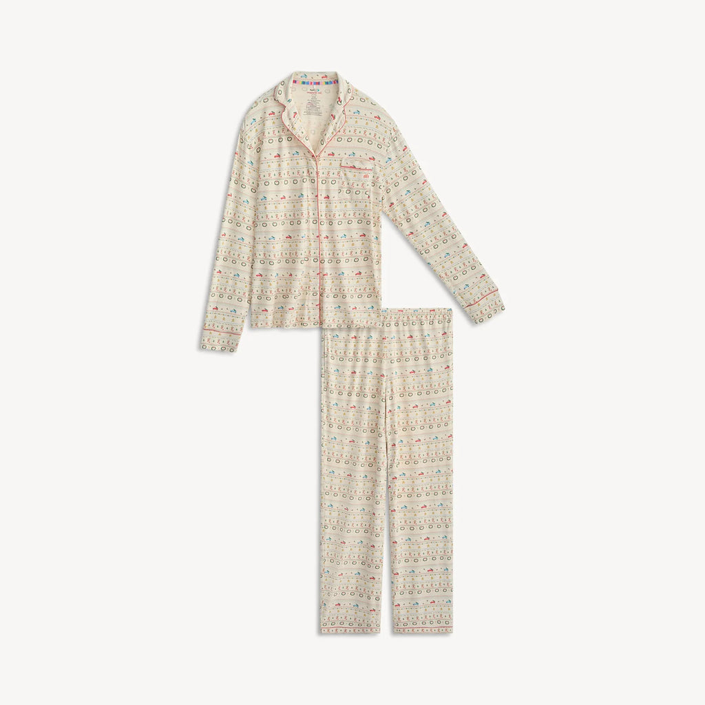 Traditional Christmas  Women's Magnetic Classic with a Twist PJ Set