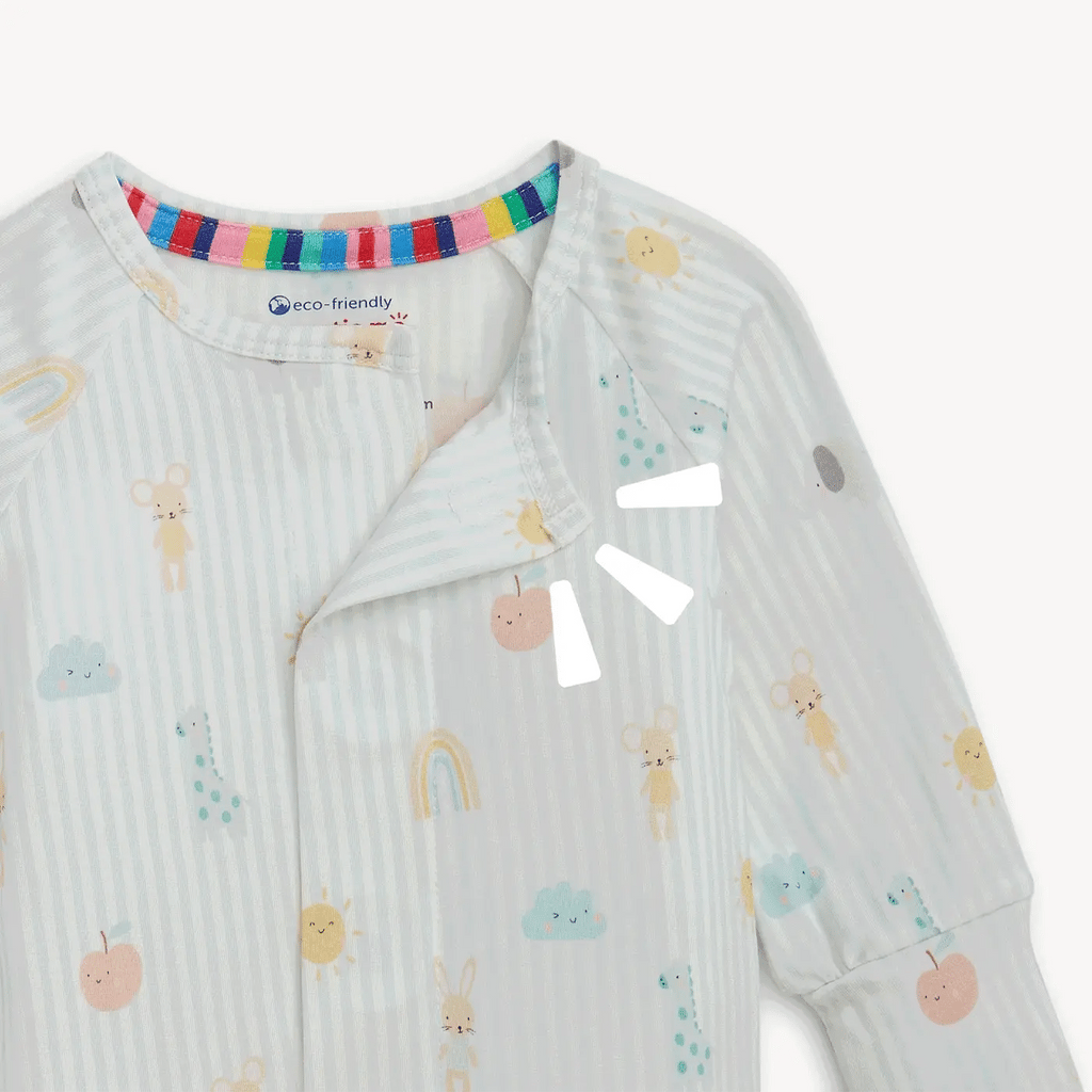 LULLABY SKY BL MODAL MAGNETIC CONV COVERALL