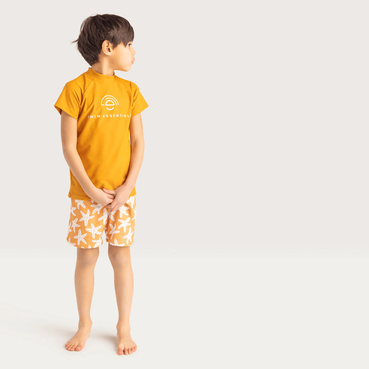 Seastar | Brown UV Swim Shorts Boys