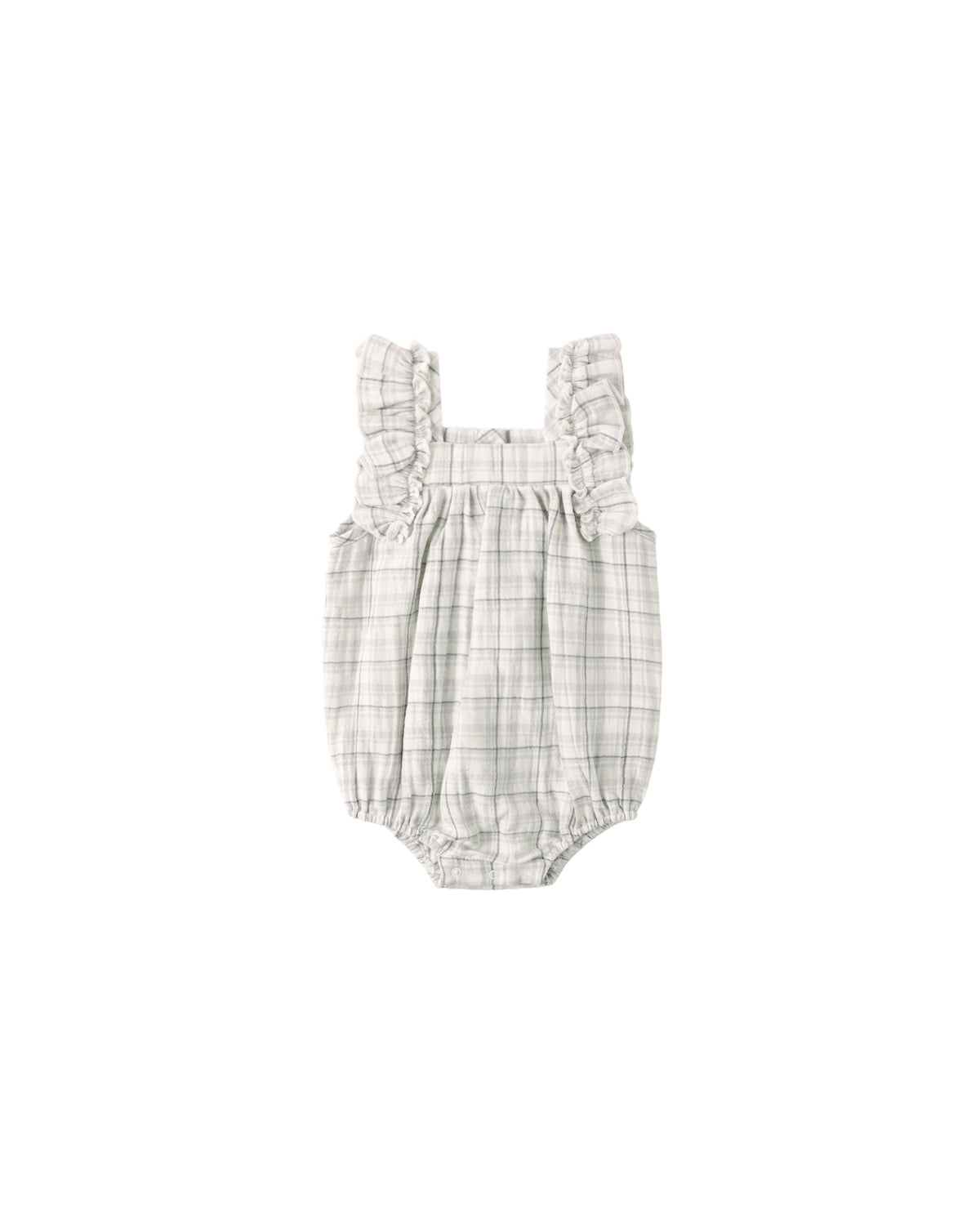 MAYA ROMPER || BLUE PLAID