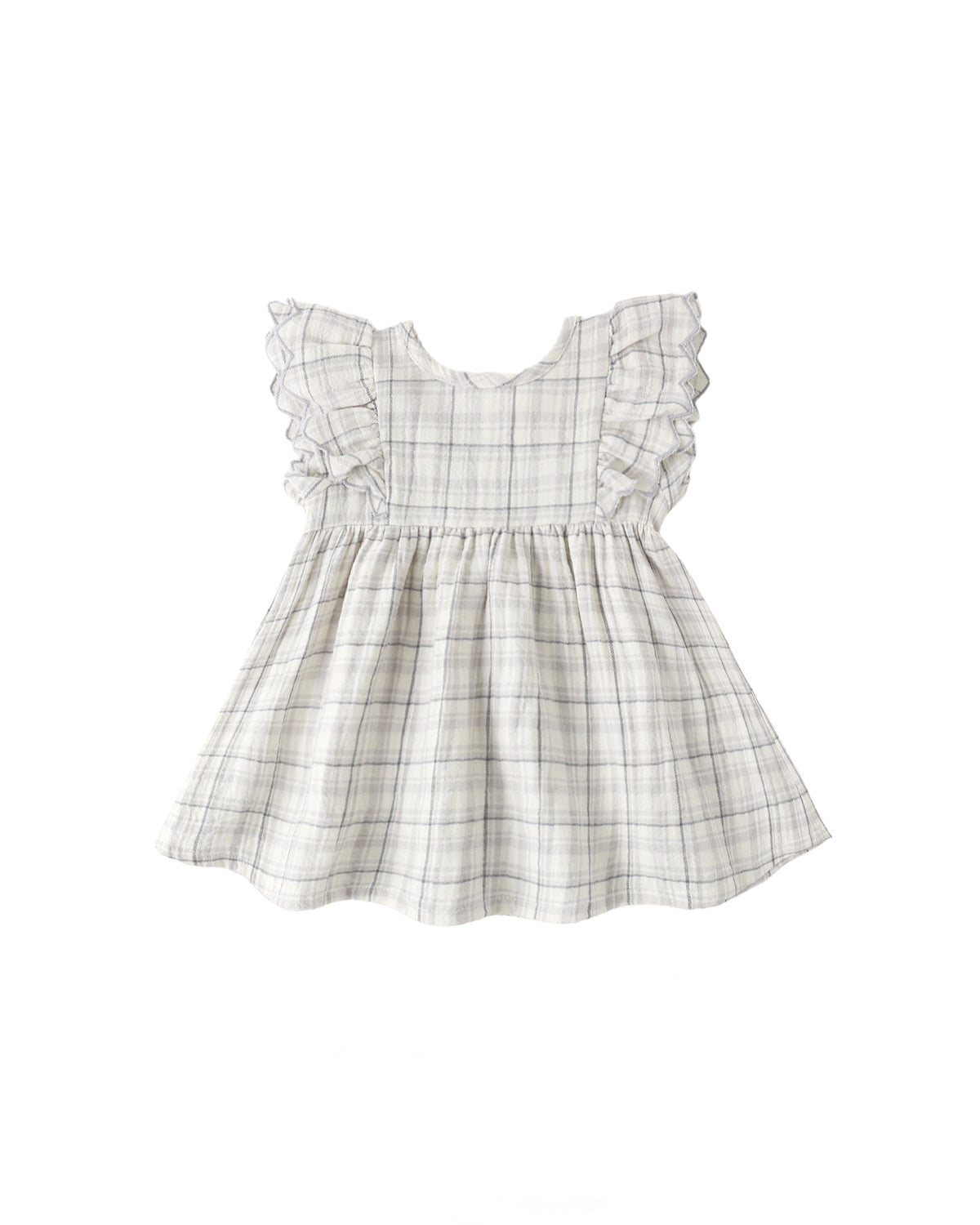 ALINA DRESS || BLUE PLAID
