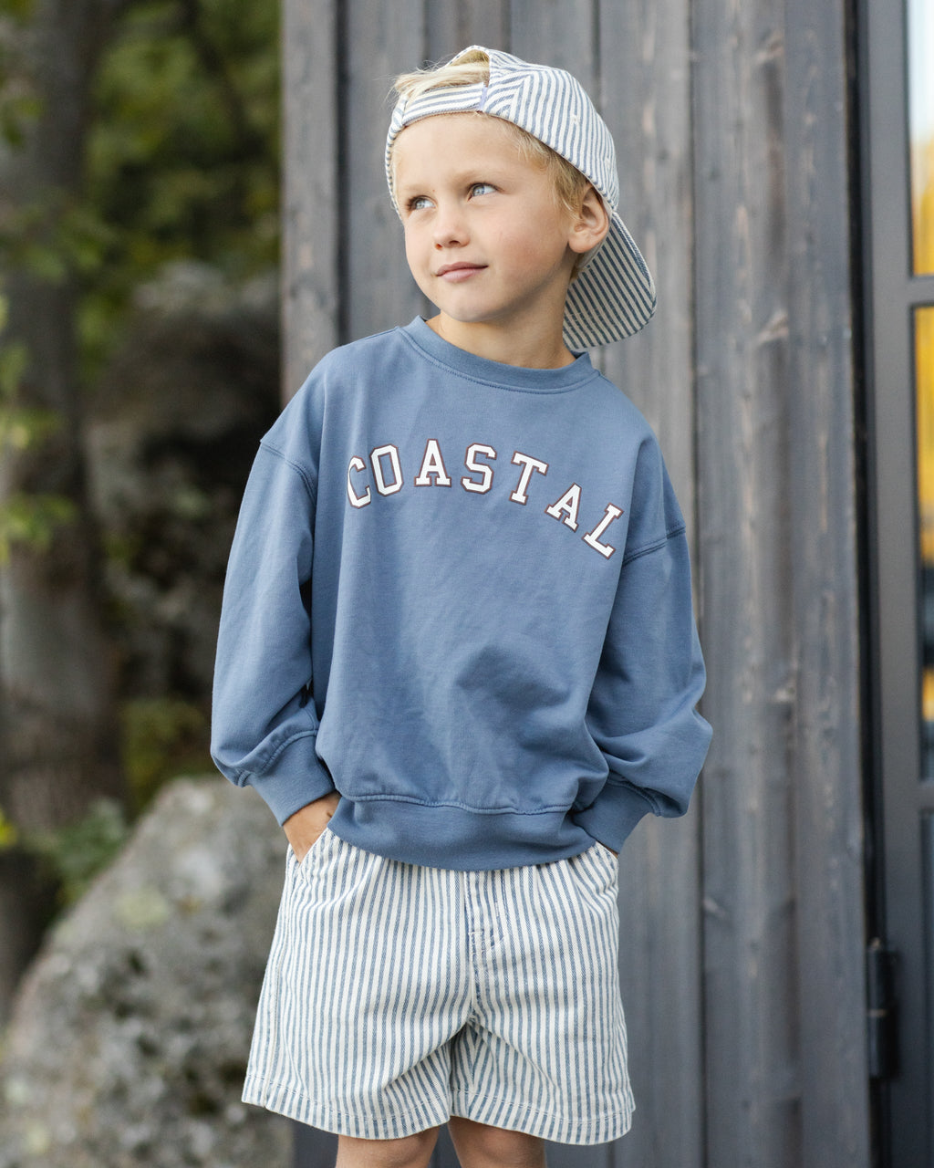 DAWSON SHORT || RAILROAD STRIPE
