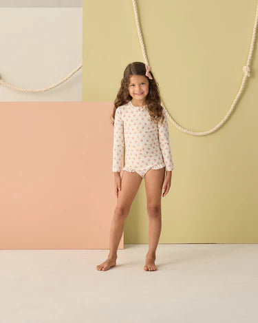 RASHGUARD ONE-PIECE || PEACHES
