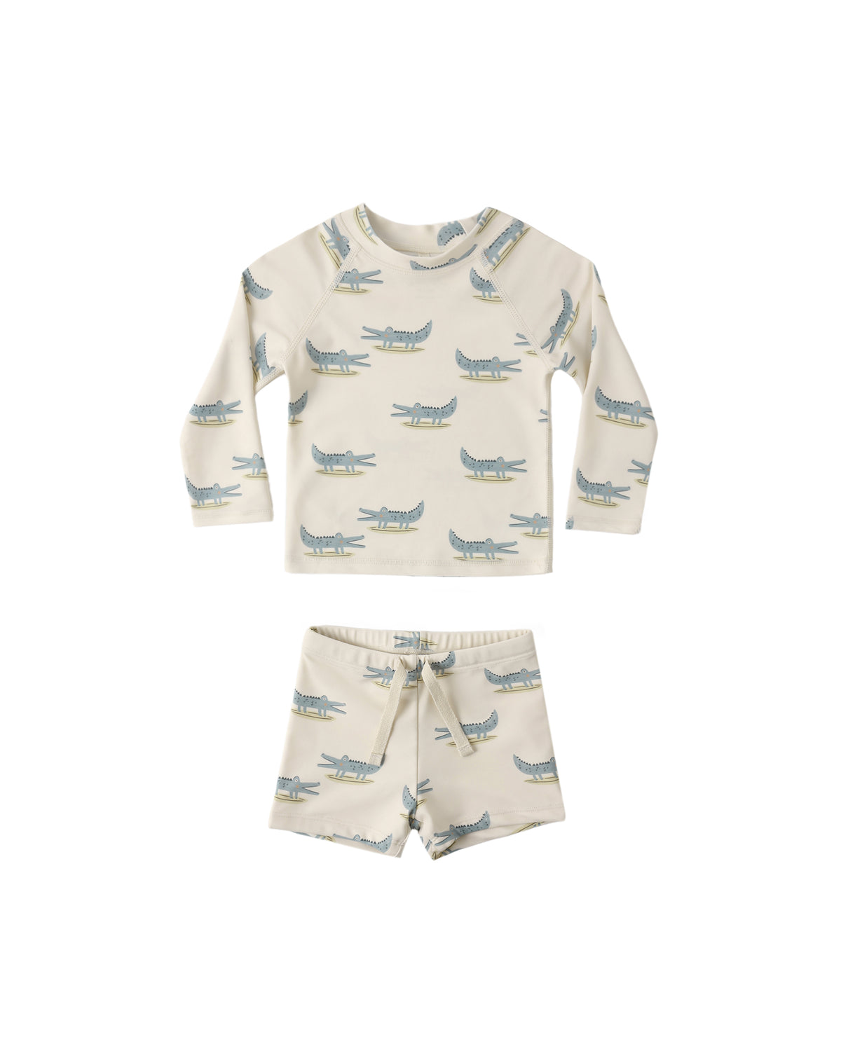 BOYS RASHGUARD SET || ALLIGATORS