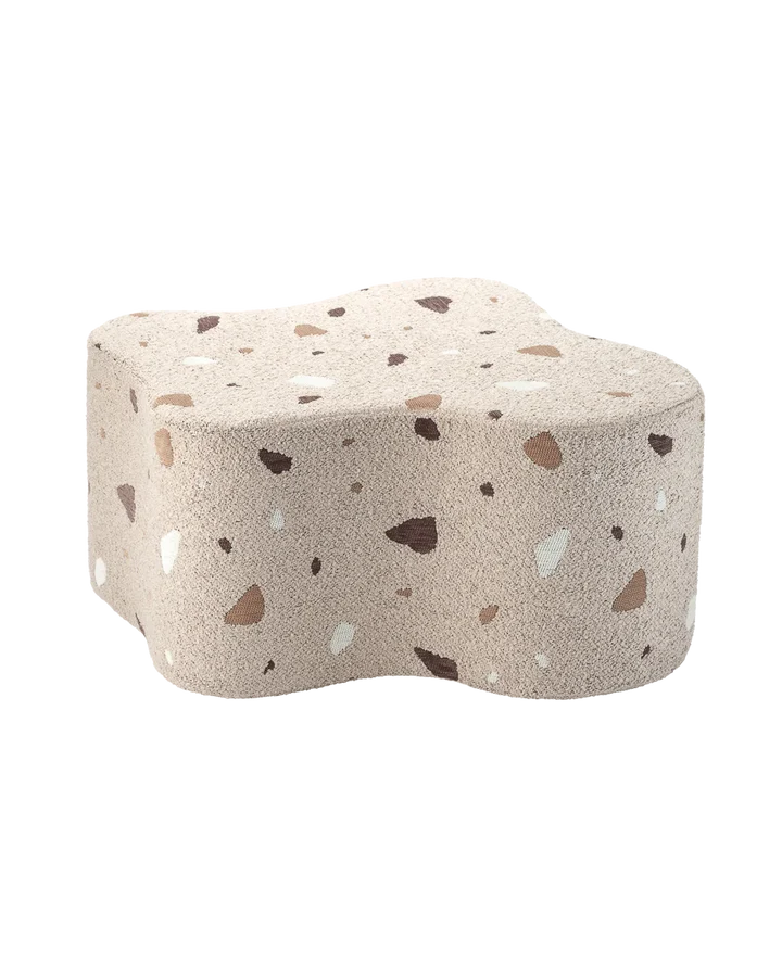 Terrazzo Sand Cloud Pouffe