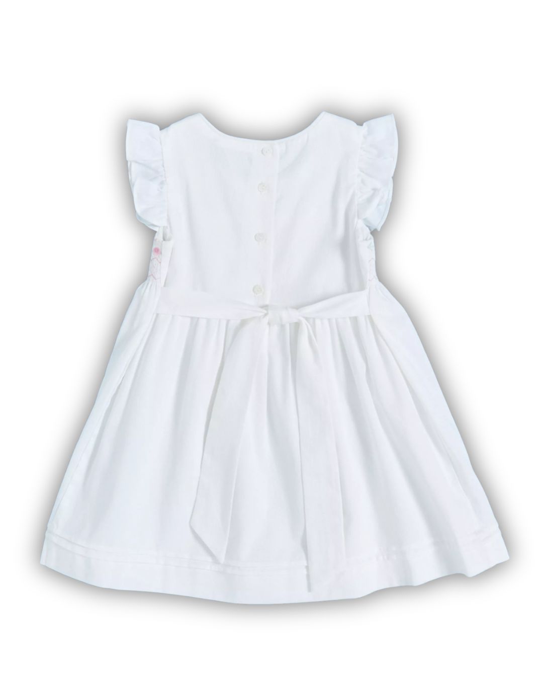 Vestido Bordado con lazo