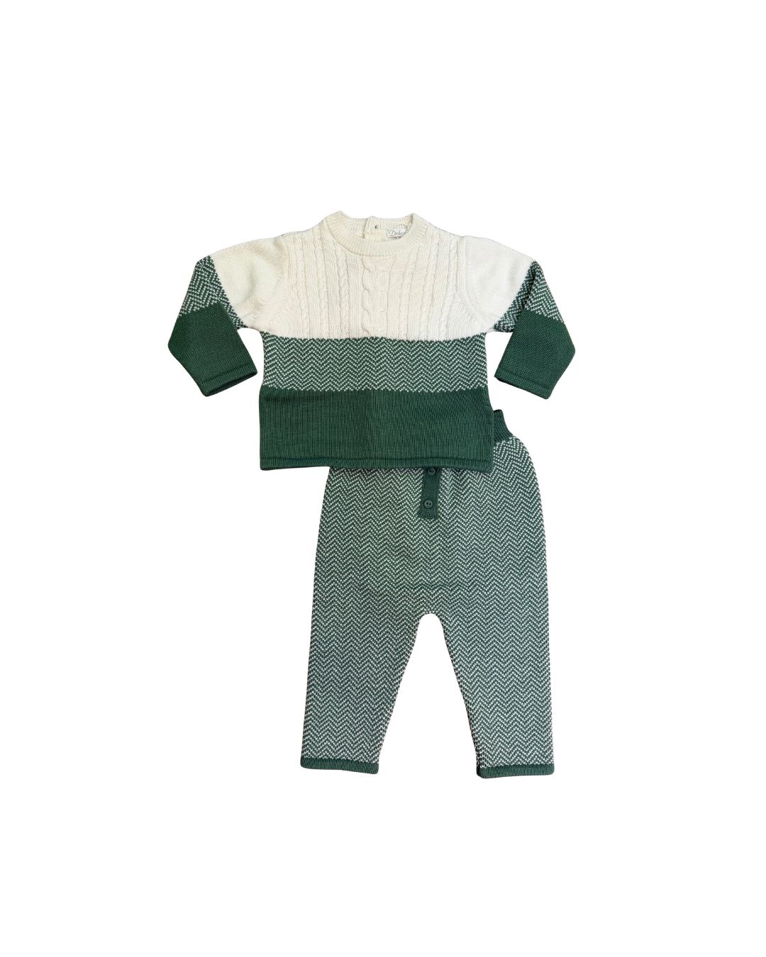 Newborn Set Verde Escuro