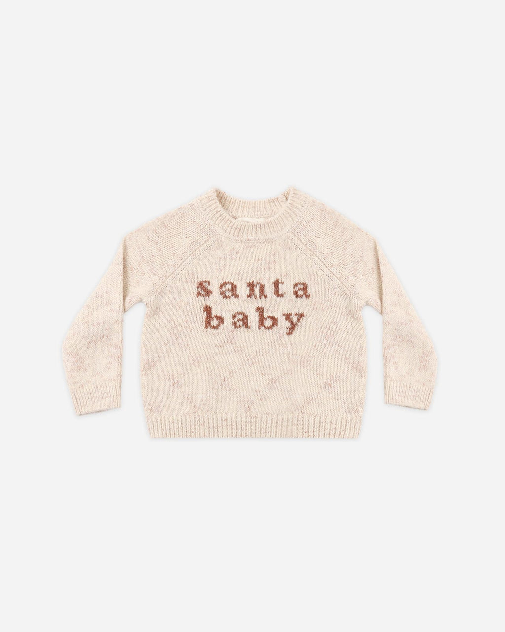KNIT SWEATER SANTA BABY+ BLACK CHERRY PANTS
