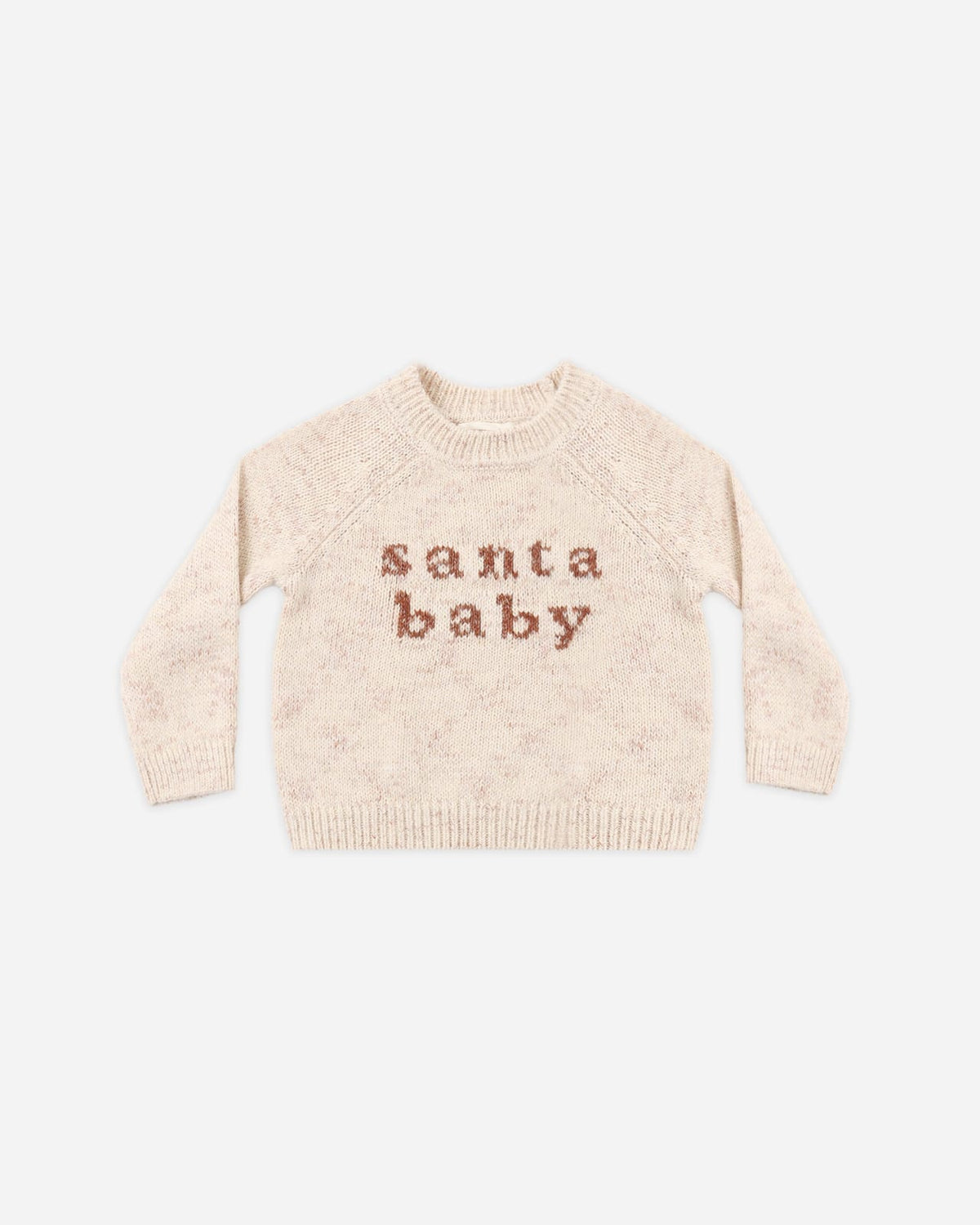 KNIT SWEATER SANTA BABY+ BLACK CHERRY PANTS