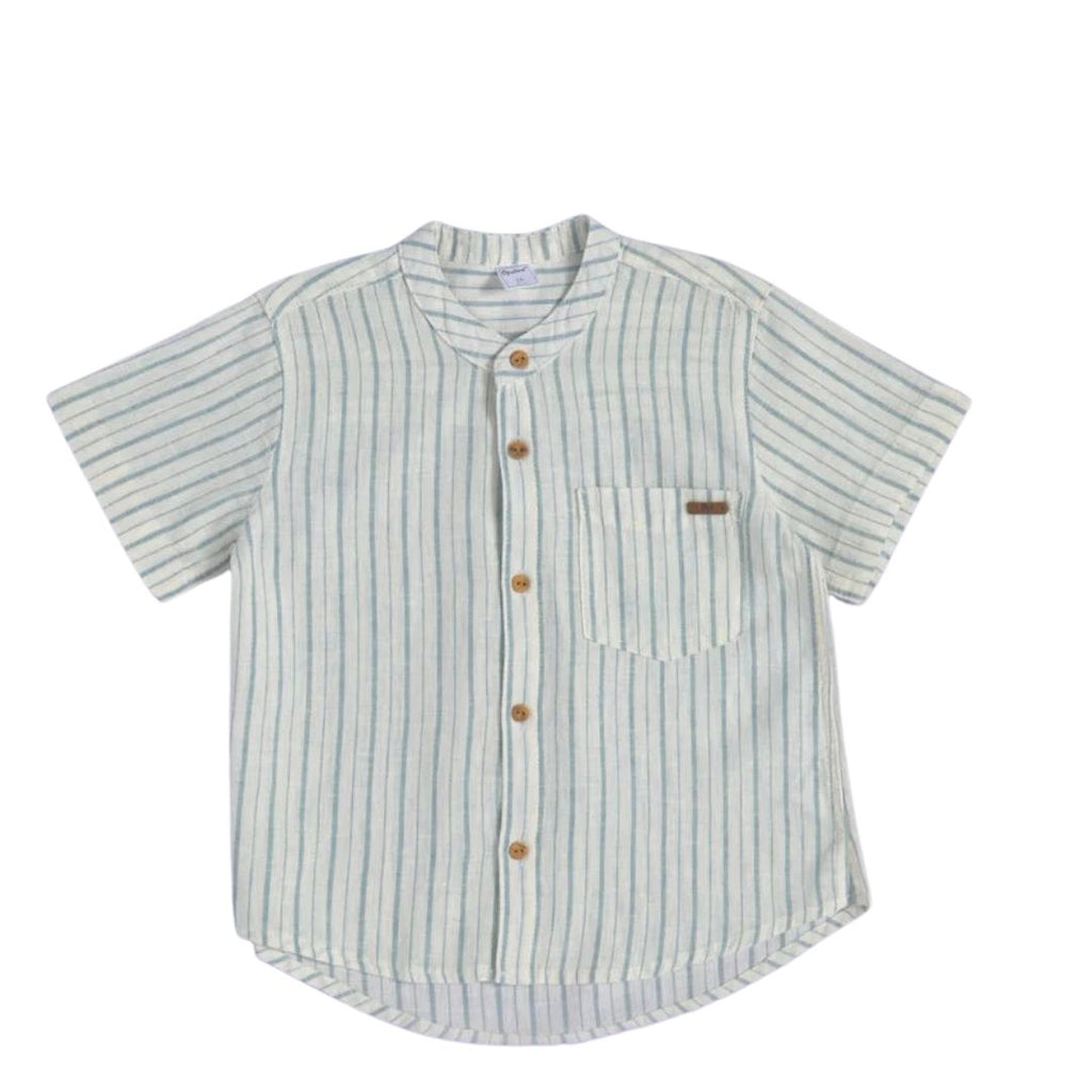 Camisa Rayas azul