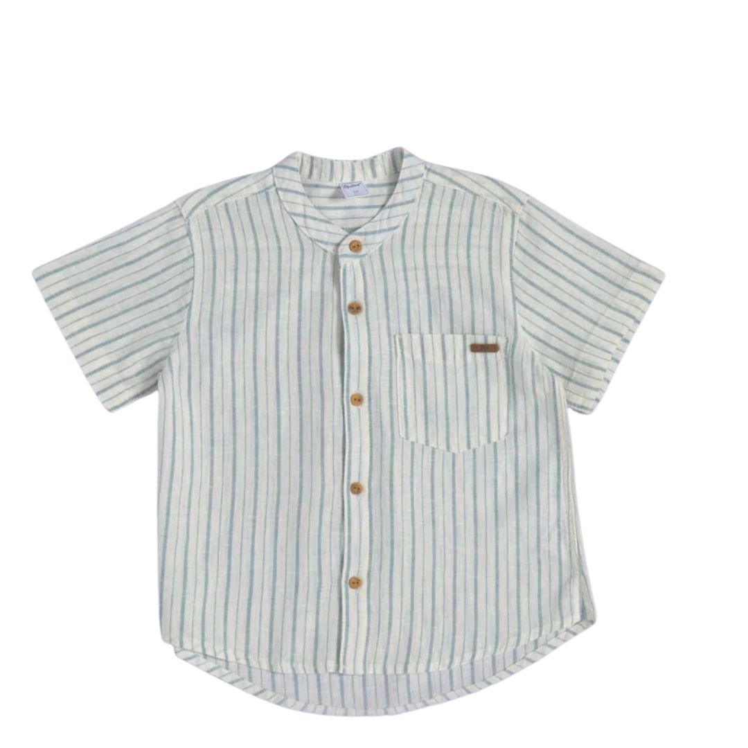 Camisa Rayas azul