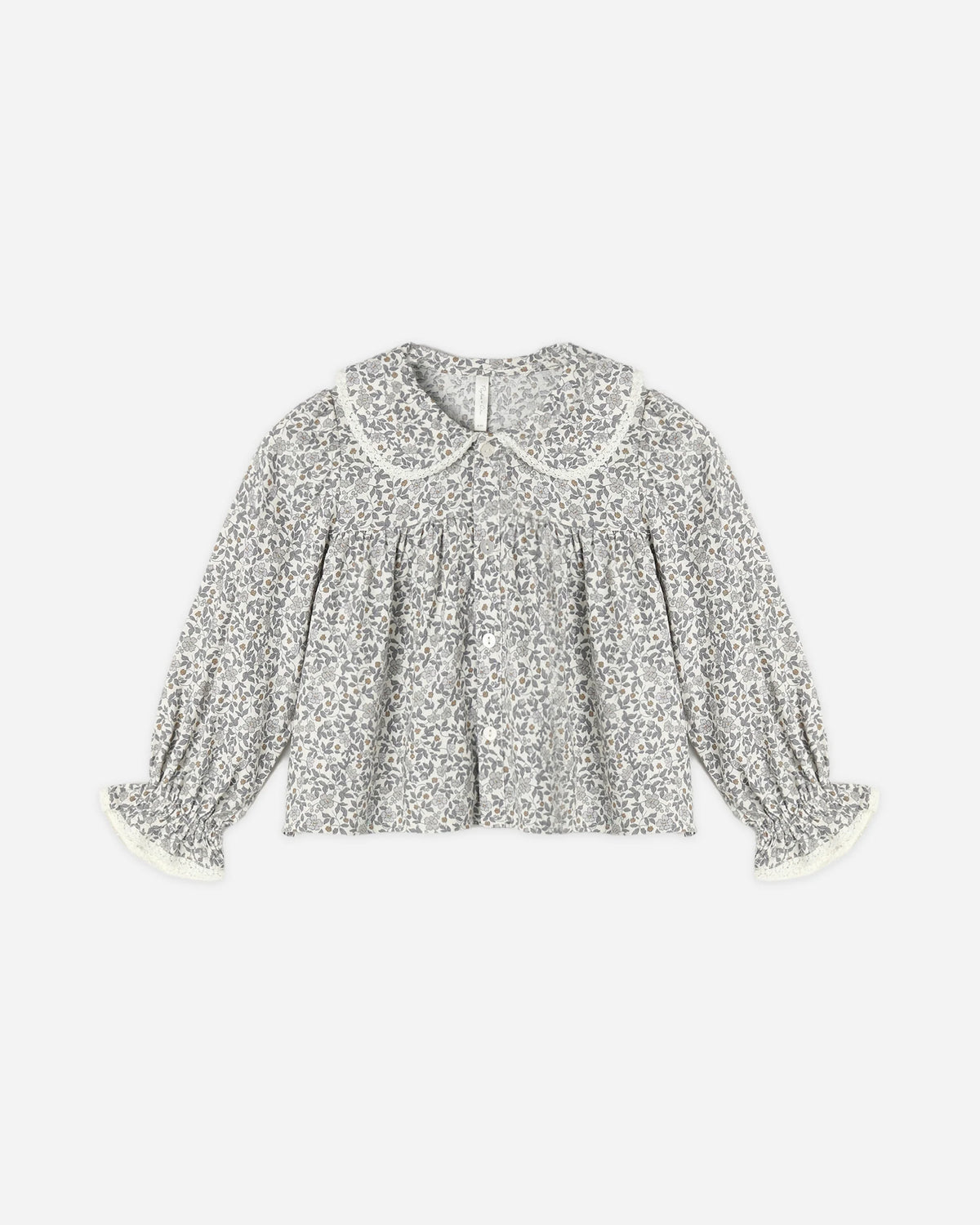 KAT BLOUSE SLATE FLORAL