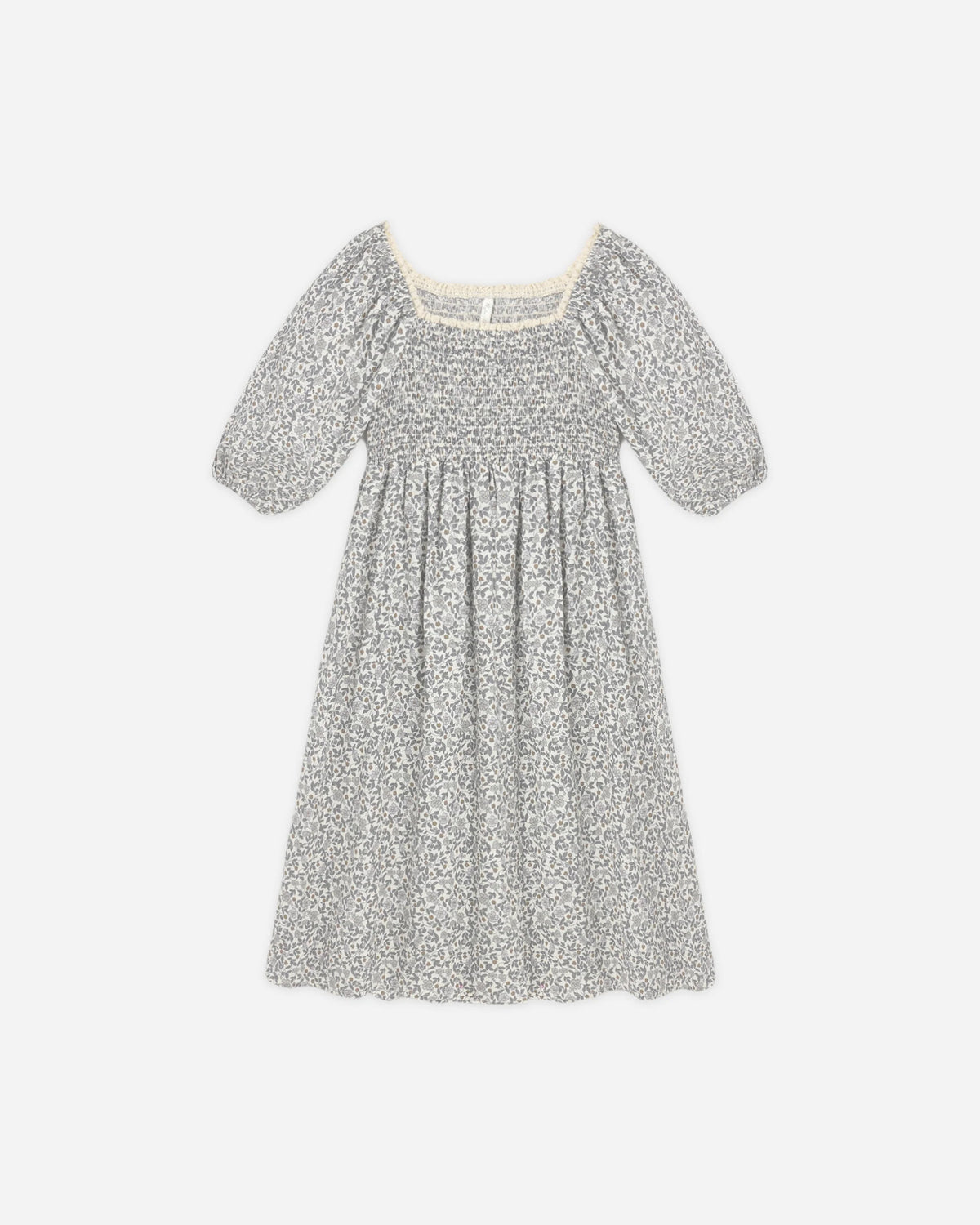 DELLA DRESS SLATE FLORAL